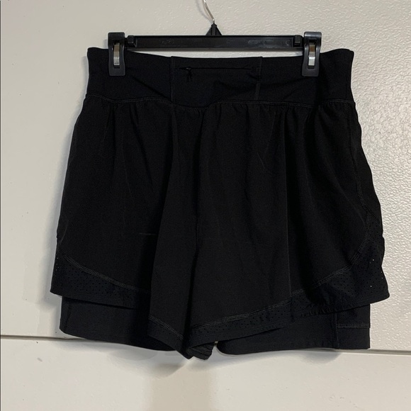 SPANX GET MOVIN ATHLETIC SHORTS BLACK XL - Picture 5 of 6